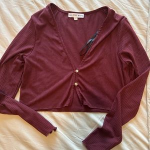 Cropped long sleeve